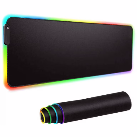RGB MOUSE PAD משטח לעכבר