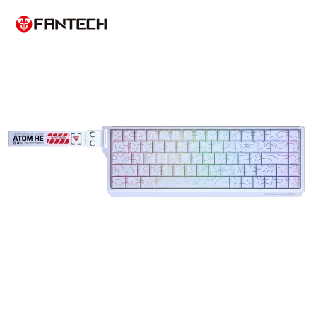 מקלדת גיימינג אלחוטית מגנטית FANTECH MK922 ATOM HE68 PRO