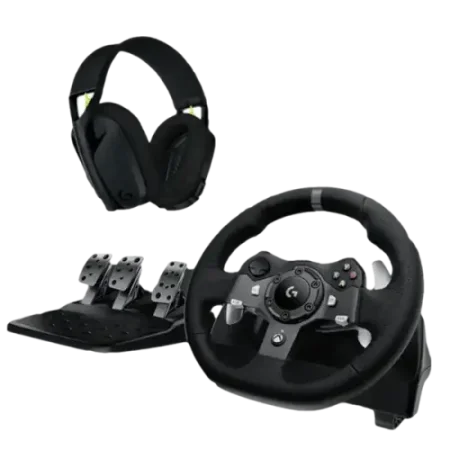 באנדל אוזניות והגה G29 + G435