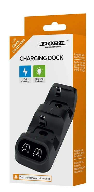 תחנת טעינה כפולה לבקרי DOBE TY-0811S xbox - ps5