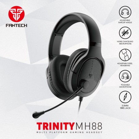 אוזניות גיימינג  TRINITY MH88 FANTECH