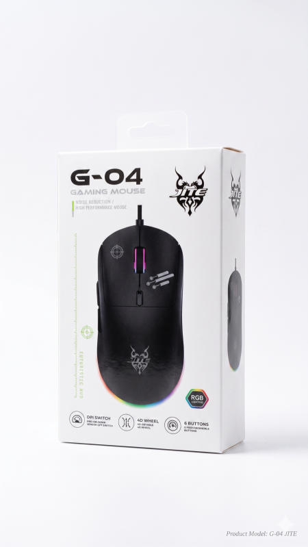 עכבר גיימינג JITE G-04 חוטי RGB