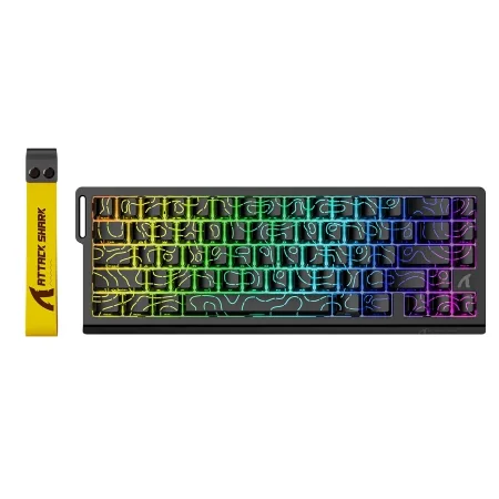 מקלדת גיימינג Attack Shark X68 HE black