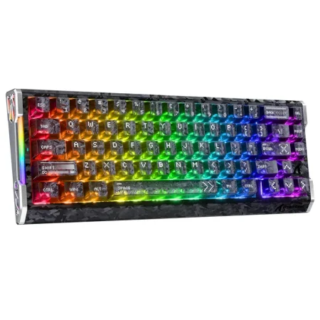 ATTACK SHARK R68 HE Carbon Fiber Rapid Trigger Keyboard Magnetic Switch (ink shade)