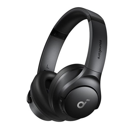 אוזניות קשת soundcore Q20i On-Ear בצבע שחור