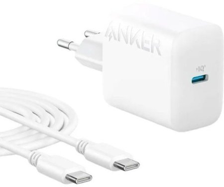 מטען קיר 20W עם כבל Anker Charger 20W USB-C