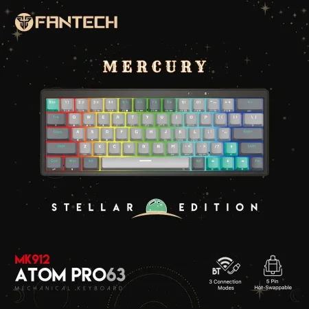 FANTECH MK912 MECHANICAL מקלדת  MERCURY