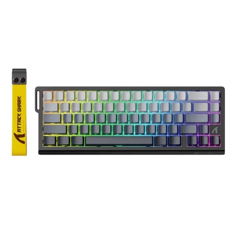 מקלדת גיימינג Attack Shark X68 HE Black Gradient