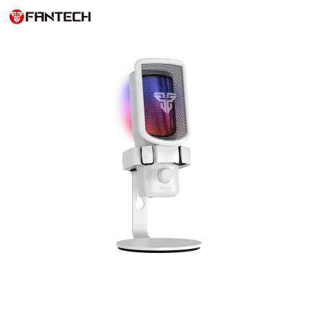 מיקרופון אלחוטי FANTECH WMCX01 LEVIOSA WAVE MICROPHONE לבן