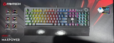 MK853 MAXPOWER MECHANICAL KEYBOARD FANTECH מקלדת