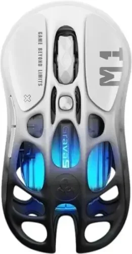 עכבר גיימינג אלחוטי  GravaStar Mercury M1 Pro