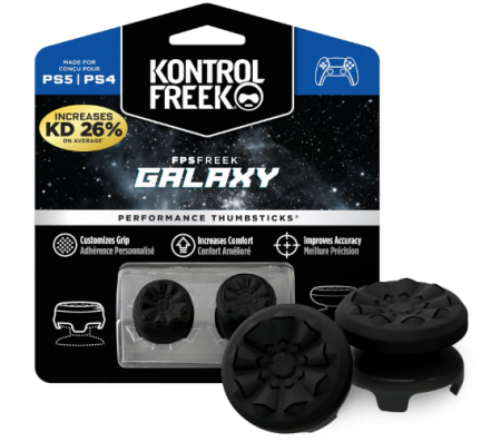 מתאם ארגונומי לאגודל Kontrol Freek Galaxy PS4/5 שחור