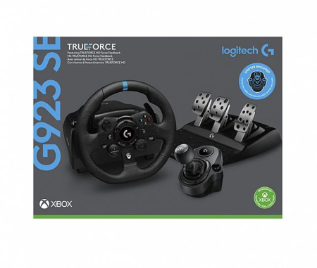 ערכת הגה מרוצים עם דוושות G923 SE Trueforce for xbox 