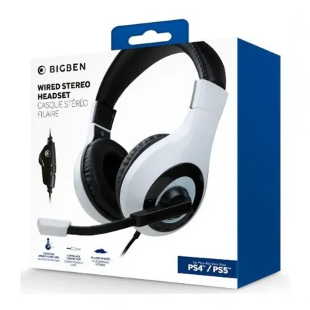 Nacon Essential Stereo White PS4/PS5 אוזניות