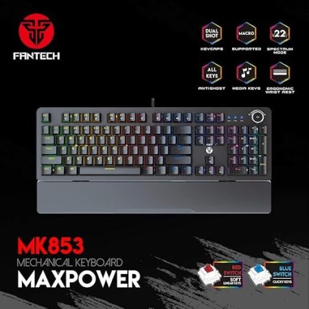 Fantech MK853 Gaming Mechanical Keyboard מקלדת גיימנג