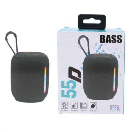 רמקול בלוטוס 9PRO 55D 7W